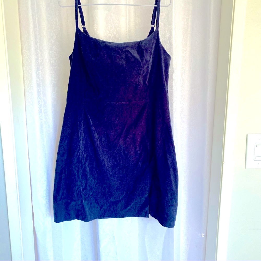 EXPRESS SLIP DRESS- Navy Sz: XL
